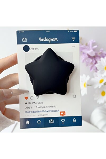 Choice13 1001 Cute Star Shape Airbag Kickstand Detachable Magnetic Phone Grip...