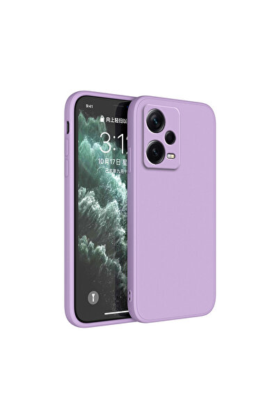 Choice61 Redmi Note 13 Pro 5G Purple Square Liquid Silicone Case On For Redmi...