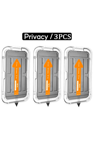 Choice46 iPhone17 Pro Max 3PCS 3-1Pcs Privacy Tempered Glass For iPhone 17 11...
