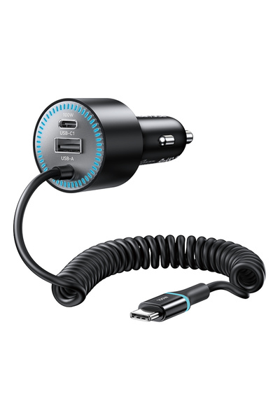 Choice 200W Car Charger Rocoren 200W Car Charger Fast Charge PD100W USB Type ...