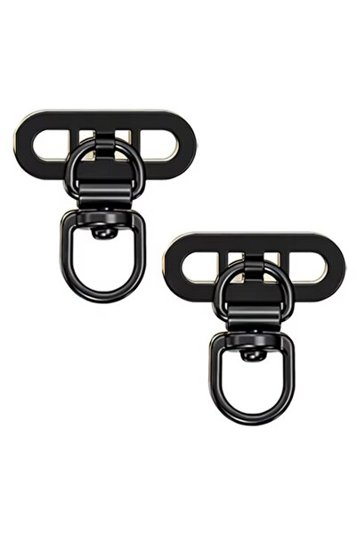 Choice3 2Pcs Black Mini Phone Tether Tab 360° Rotatable Ultra-thin Universal ...