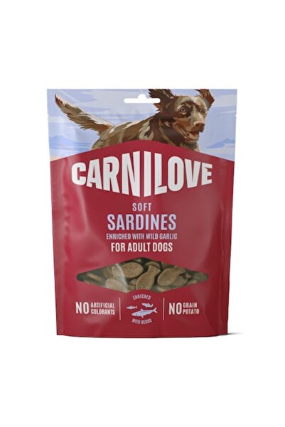 Carnilove Gustare moale pentru câini Sardine și usturoi sălbatic 200 g