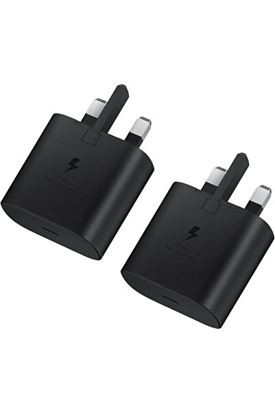 Choice black 2PCS British standard charger Fast Charger Plug,USB C FOR Chargi...