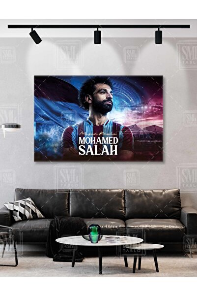 SML TABLO Mohamed Salah Bordo Mavi 61 Muhammed Salah Bize Her Yer Trabzon Mıs...