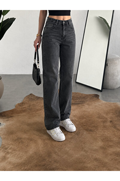 sion jeans Julia Milano Daily Casual Wear Comfort Smoked Palazzo New Season L...