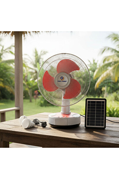 Generic Brand Solar and Electric Charging Fan – Ep-2512