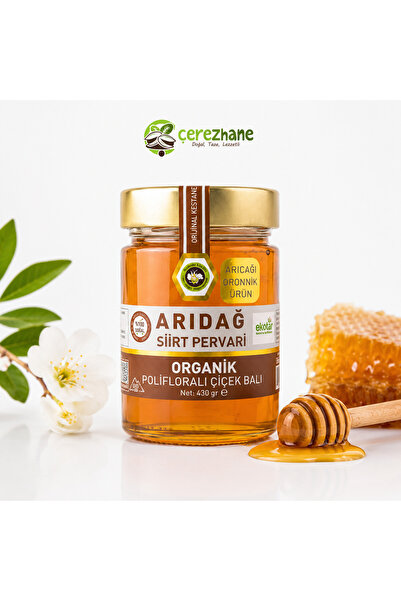Organik Polifloralı Çiçek Balı 430gr.
