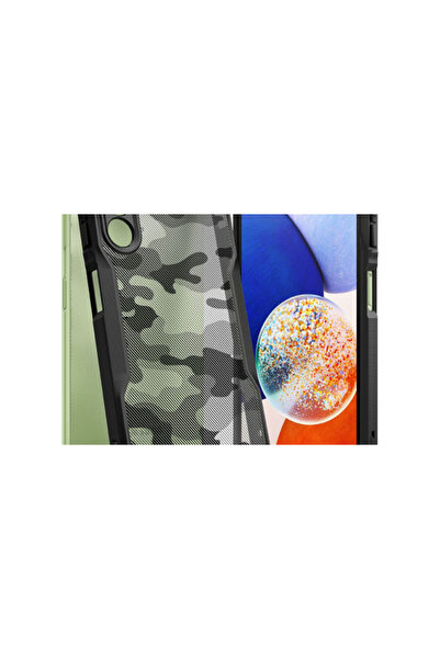 Ringke Fusion X Design - Samsung Galaxy A14 4G / 5G - Μαύρο Καμουφλάζ