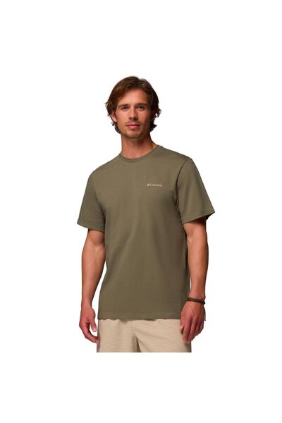 Columbia CSC LOGO BACK TEE 2155011-397 Χακί