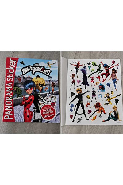 PANORAMA Album cu stickere reutilizabile – Miraculous