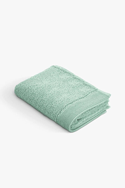 Green Black Elena Mint 100% Cotton Hand Towel