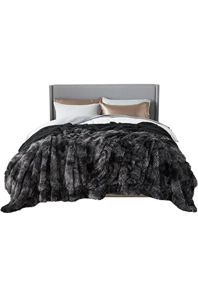 BEDSURE Ultra Soft Throw Blanket, Fluffy Blankets & Throws - Fuzzy Sherpa Fau...