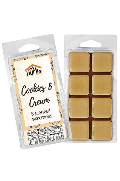 Homie Αρωματικό κερί τήξης Cookies & Cream σετ=8 Κύβοι 80γρ 57483