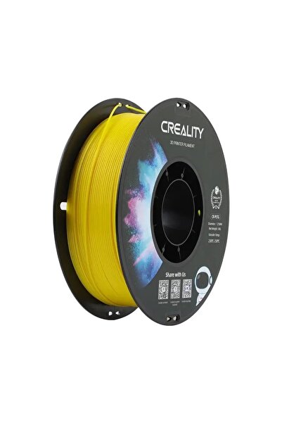 Creality Filament CR-PETG pentru imprimantă 3D, 1.75 mm, Galben, 1 kg