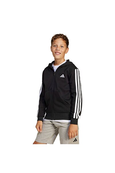 adidas Αθλητικά ρούχα J 3S FL FZ HD JD6494 Μαύρο