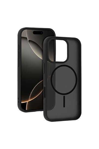 OEM Magmat Λεπτή Υβριδική Θήκη MagSafe Μαύρη (iPhone 14 Pro)