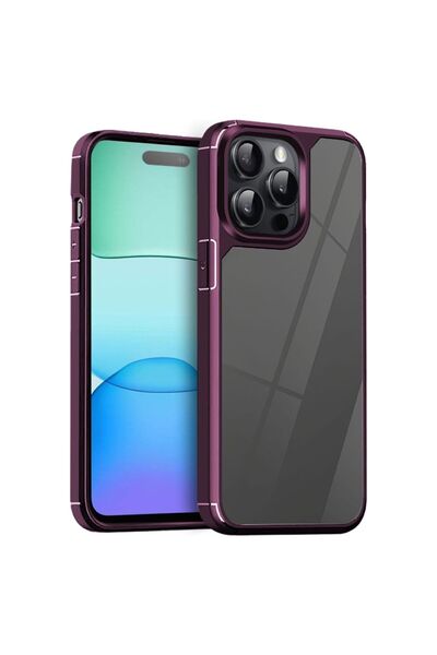 OEM Θήκη Color Shock Σκληρή με περίγραμμα TPU Βυσσινί (Xiaomi Redmi 13C / Poc...