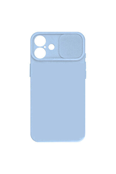 OEM Θήκη TPU με προστασία κάμερας - Ανοιχτό μπλε (iPhone 16 Plus)