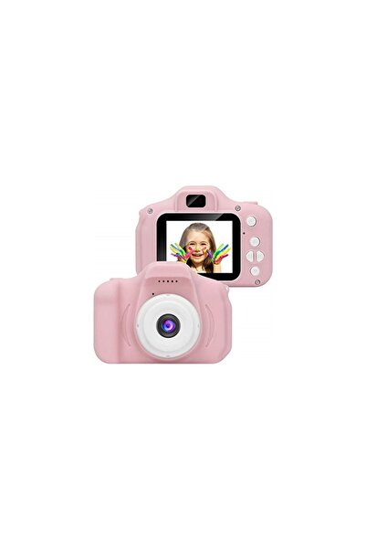 Joy Dijital Fotoğraf Makinesi Çocuk Mini 1080p Hd Kamera Selfie