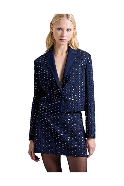 French Connection Women Sherry Embellished Blazer