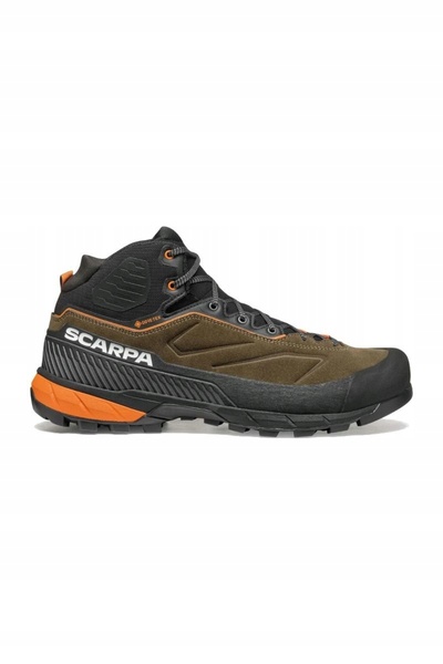 Scarpa (Rapid XT Mid GTX) Bocanci de trekking înalți pentru bărbați, maro, 41...