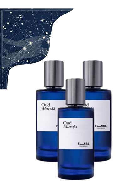 FİNAL 3 قطع من عطر العود ماروجا 100 مل