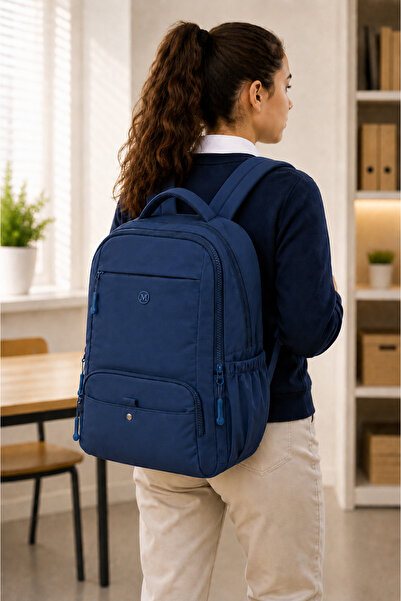 Vona Bags Martella Nylon Fabric Backpack M316