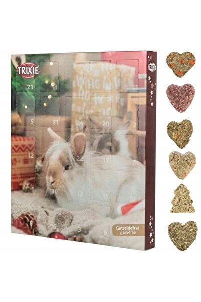 Trixie CALENDAR DE ADVENT CU DELICIILE DE CRĂCIUN PENTRU IEPURI ȘI ROȘĂTORI 24/7
