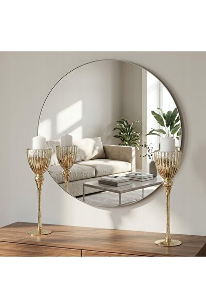 NO BRAND Sfeșnic înalt din sticlă, pe picior, elegant, lampion decorativ, 40 ...