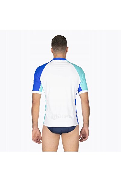 Mares Șort de baie bărbătesc Rashguard Shield alb M