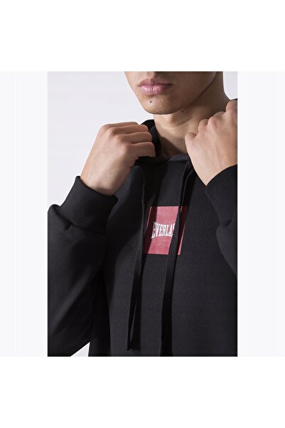 EVERLAST Hanorac streetwear pentru bărbați negru/roșu L