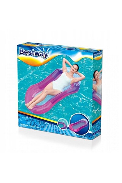 BESTWAY Saltea gonflabilă de plajă și piscină cu spătar pentru apă