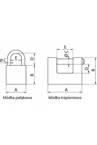 Abus Lacăt tip breloc