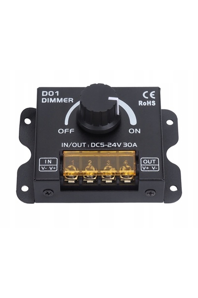 NO BRAND Controler manual de dimming + telecomandă RF 30A 5/24