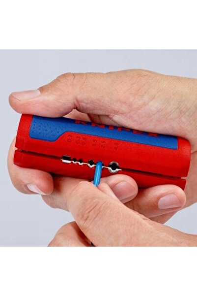Knipex Cutter pentru tuburi ondulate TwistCut, fără cuțit de dezizolare