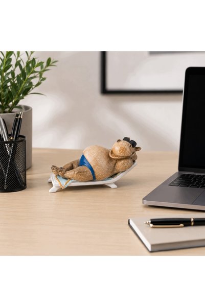 NO BRAND Figurină hipopotam, decorațiune cameră, cadou, sculptură, amuzantă
