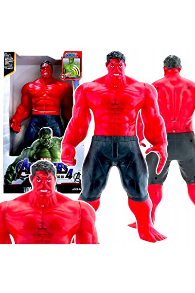 Toys AVENGERS - FIGURINĂ HULK ROȘU THADDEUS ROSS 30CM JUCĂRIE INTERACTIVĂ