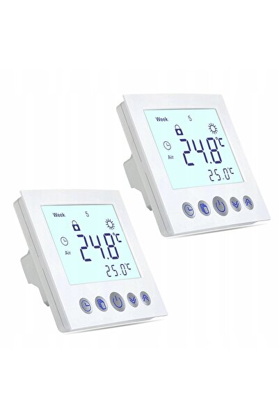 NO BRAND Termostat electric pentru încălzire prin pardoseală 16A