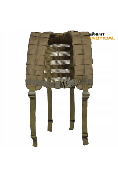 NO BRAND Bretele tactice pentru centură Military Kombat UK BATTLE YOKE - Verd...