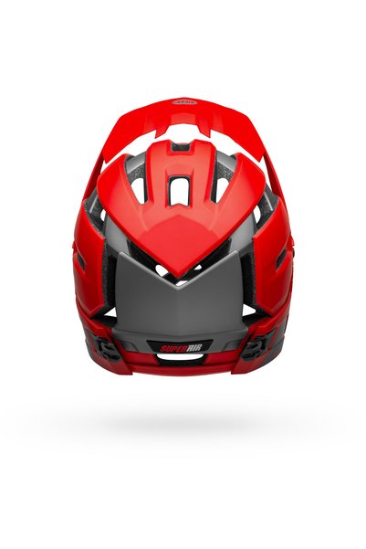 NO BRAND Casca integrală BELL SUPER AIR R MIPS SPHERICAL mată lucioasă roșu gri
