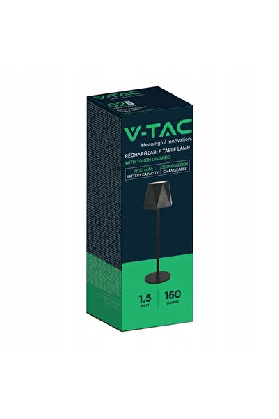 NO BRAND Lampă de birou Lumină de veghe V-TAC 4W LED 37cm Încărcare USB Regla...
