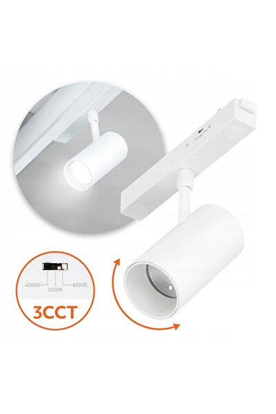 NO BRAND Spot pentru șine magnetice, corp de iluminat LED 20W 3CCT 36 °   alb