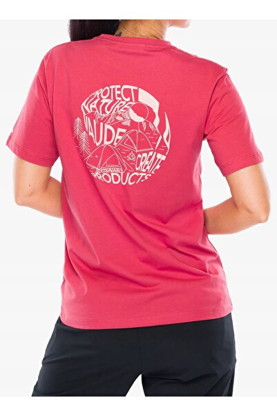 NO BRAND Tricou de damă din bumbac Vaude spirit T-Shirt II - cărămiziu 40 (M)