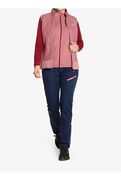 NO BRAND Pantaloni softshell de damă Ziener Nabelle - bleumarin închis/roz tr...