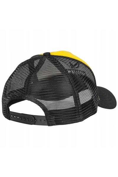 NO BRAND Logo șapcă Grivel Trucker - galben