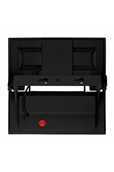 DPM Proiector solar LED de exterior 8W cu senzor negru 4000K