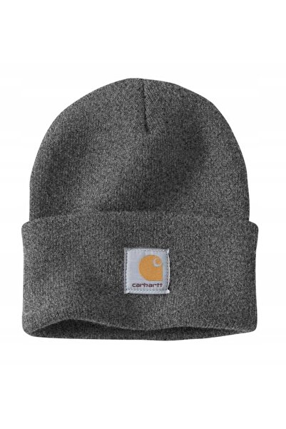Carhartt Căciulă de iarnă Watch Hat - gri cărbune melanj