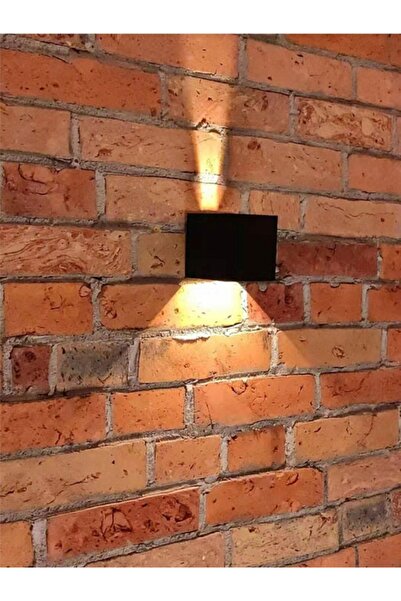 NO BRAND IdeaLED Aplică LED de exterior LEO 2x3W alb 4000K IP54 reglabilă