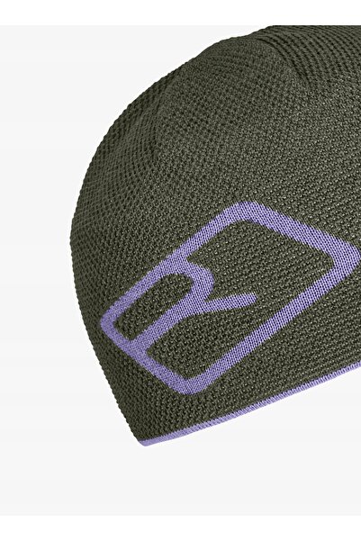 NO BRAND Căciulă de iarnă Ortovox Merino Logo Knit Beanie – dark wild herbs