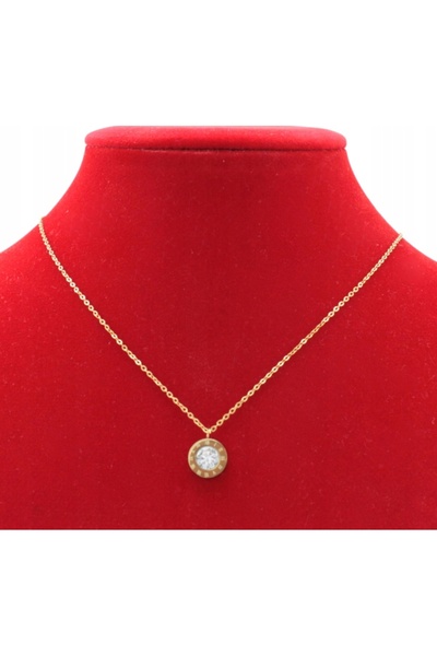 NO BRAND SET DE BIJUTERII AURIT (GOLD FILL) OȚEL CHIRurgical ZIRCONIU CEAS OȚ...